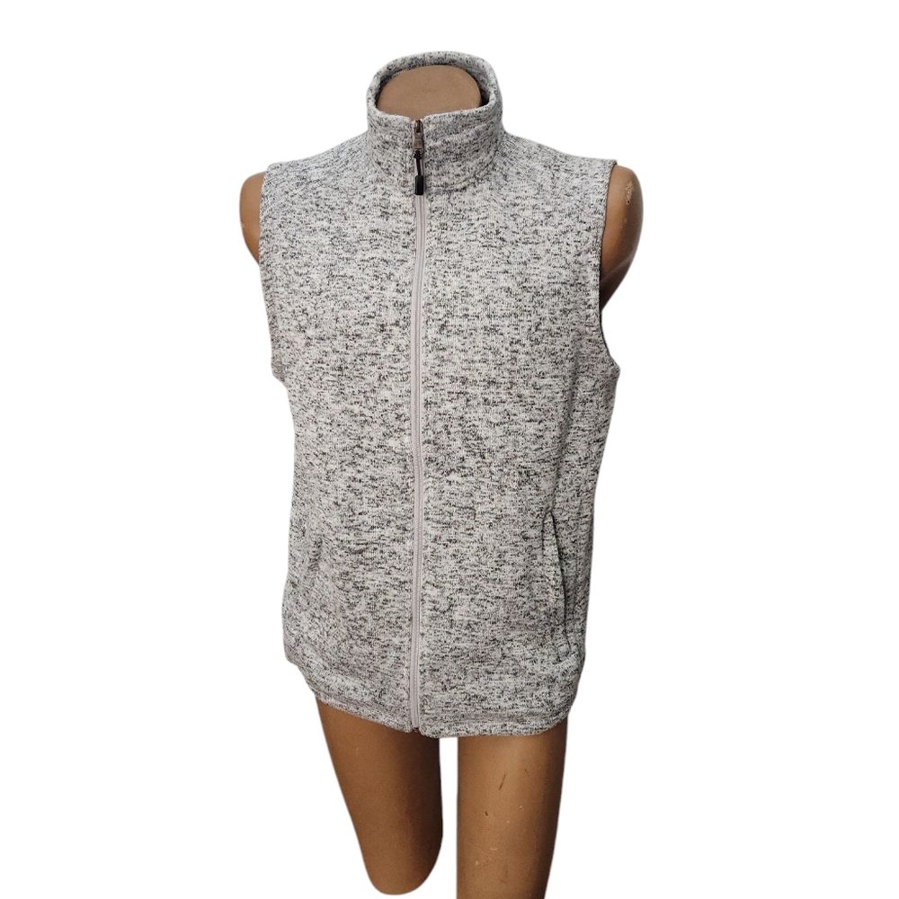 Stillwater Supply Company Zipper Sweater Vest Zip‎ Pockets